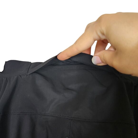 LULULEMON Pants Mens XL Black Surge Jogger Zipper Running Pockets Tapered - Picture 9 of 13